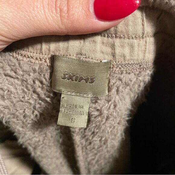 SKIMS Teddy Sherpa Wide Leg Lounge Track Pant- Size Small - Picture 10 of 10